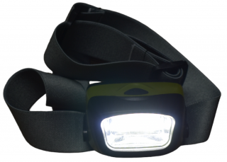 Lanterna LED 3 in 1 , frontala,Led COB 170 lm, plastic, verde negru 3 baterii R3