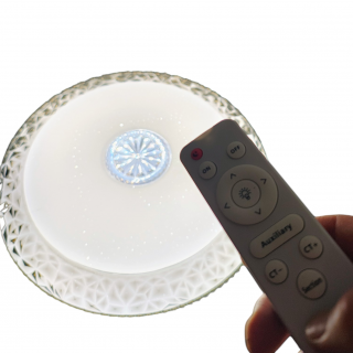 Plafoniera led cod 2010 cu telecomanda 48W 35cm  dimabila 3 temperaturi de culoare ajustabile  3000K 4500K 6500K