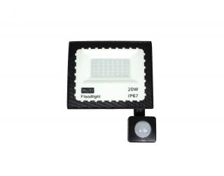 Proiector Led 20 W cu senzor de lumina si miscare , exterior IP67 , slim , 6500k