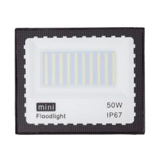 Proiector led Mini 50W  220V cu ecran anitireflex de dimensiuni medii