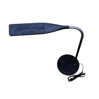 Veioza,Lampa de birou cu brat flexibil ,rotire la 360  ,cu lumina alba, 5W, alimentare  la usb - neagra