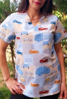 Bluza Bumbac Masinute Canvas