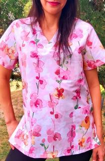 Bluza Bumbac Orhidee Roz