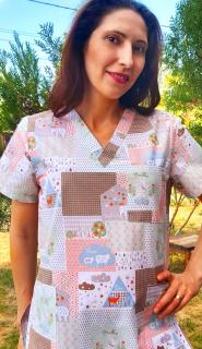 Bluza Bumbac Zoo Canvas