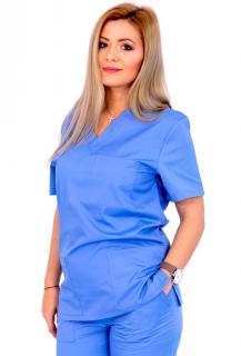 Bluza tercot Unisex bleu-ciel