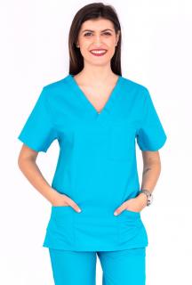 Bluza tercot Unisex turquoise