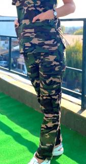 Pantalon tercot Army verde