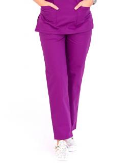 Pantalon tercot violet