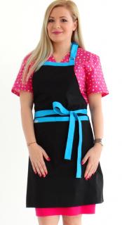 Sort negru si turquoise