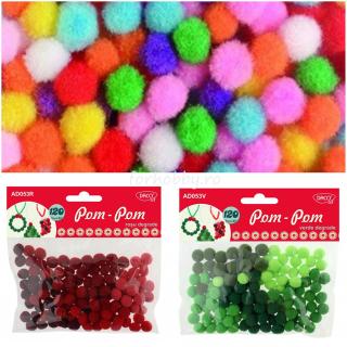 Bile plusate 10 mm - Pom Pom Mini