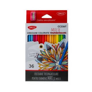Creion color 36 culori - Daco
