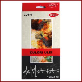 Culori ulei 10 culori 22 ml Artisti