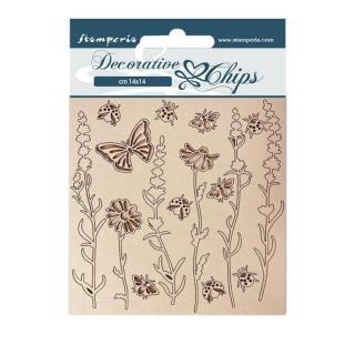 Decorative Chips - Provence Flowers