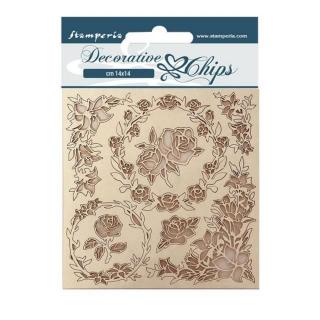 Decorative Chips - Roses