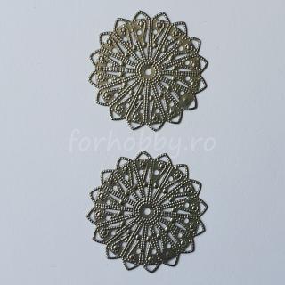 Forme decorative din metal - Rozeta filigran