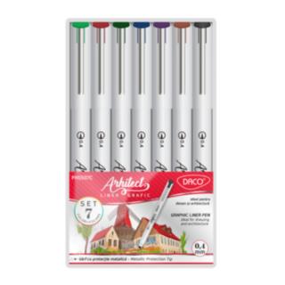 Liner Grafic Arhitect Color set 7 PX5507C