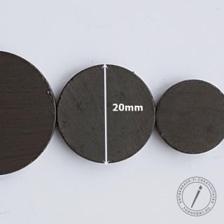 Magnet ferita disc 20mm x 3mm