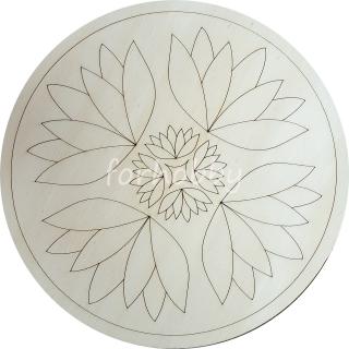 Mandala din lemn 14 cm - 6