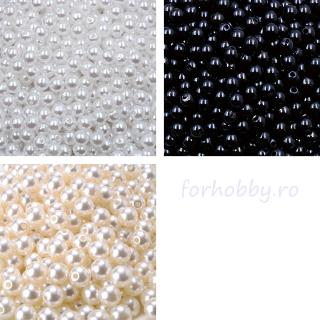 Margele acrilice imitatie perle 10 mm