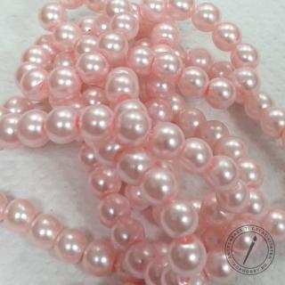 Margele sticla imitatie perla 4 mm