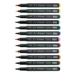 Marker grafic Le Plume set 12 culori