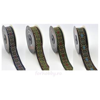 Panglica jacquard 33 mm - Model oriental