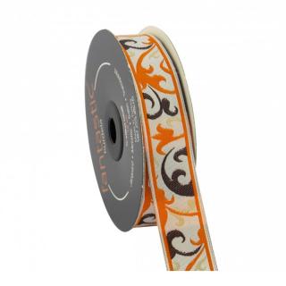 Panglica jacquard 34 mm - Model decorativ