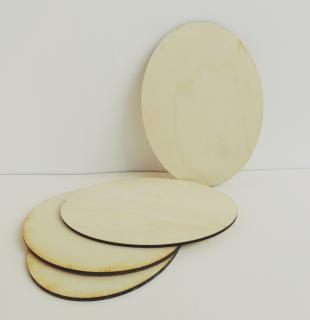 Placuta lemn oval