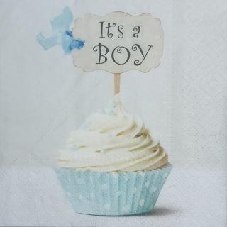 servetel pentru decoupage - It s a Boy