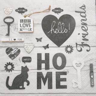 Servetel pentru tehnica decoupage - Home