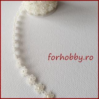Sirag din margele plastic 1cm   50 cm - Floare