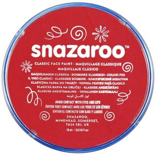 Vopsea pentru fata si corp Snazaroo 75 ml - Rosu intens (Bright Red)