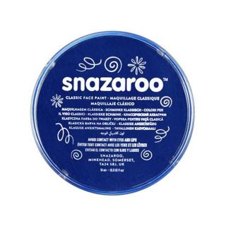 Vopsea pentru fata si corp Snazaroo Classic - Albastru Inchis (Dark Blue)