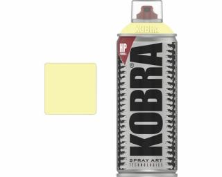 Vopsea spray acrilic Kobra HP - 400 ml - Nuante de GALBEN