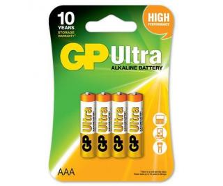 Baterie alcalina Ultra GP R3 (AAA), 4 buc blister