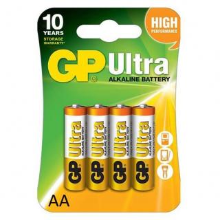 Baterie alcalina Ultra GP R6 (AA), 4 buc blister