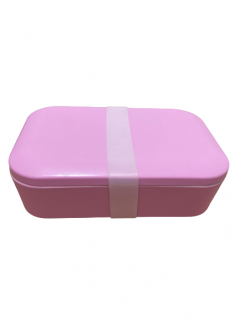 Caserola servire pranz Excellent Houseware, melamina, 19x12.5x6 cm, roz