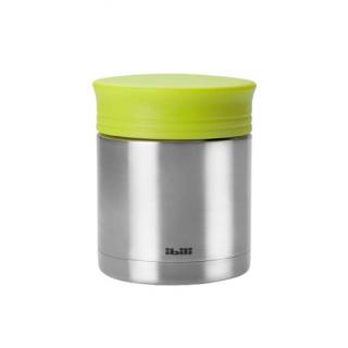 Cutie termos pentru alimente Ibili-Termos, otel inoxidabil plastic, 450 ml, argintiu verde