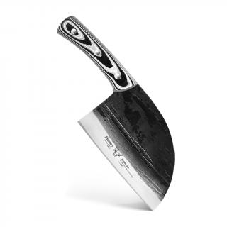 Cutit bucatar sarbesc Fissman-El Toro Loco, otel AUS-8, 18 cm, negru argintiu