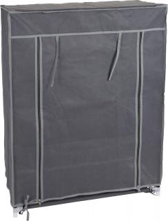 Dulap cu 3 rafturi Excellent Houseware, poliester, 60x30x80 cm, gri