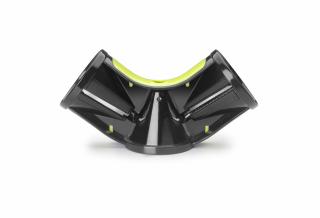 Feliator ondulat Ibili-Easycook, plastic otel inoxidabil, 6.5x19 cm, negru verde
