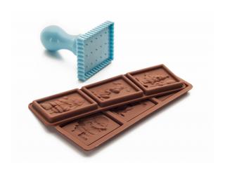 Forma fursecuri Ibili, plastic, 6.5x5 cm, albastru