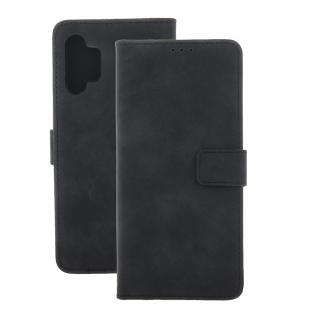 Husa de protectie Smart Velvet pentru Samsung A35 5G, piele artificiala TPU, negru