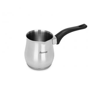 Ibric Cafea Fissman, otel inoxidabil 18 10, 8.5x10.5 cm, 530 ml, argintiu negru
