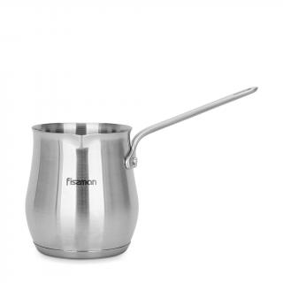 Ibric cafea Fissman, otel inoxidabil 18 10, 8.5x10.5 cm, 530 ml, argintiu