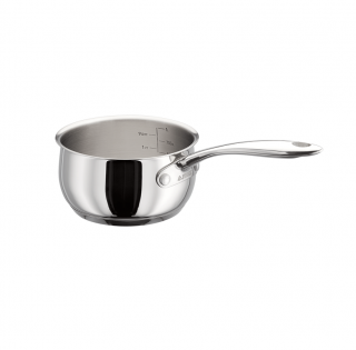 Oala pentru lapte Judge Classic, otel inoxidabil, 15x9.5 cm, 1 l, argintiu