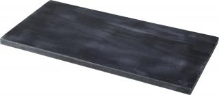 Platou servire Excellent Houseware, marmura, 40x20x1.5 cm, negru gri