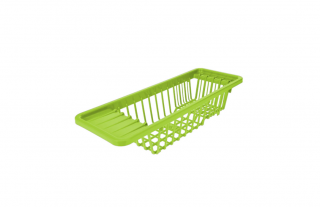 Scurgator vase pentru chiuveta Excellent Houseware, plastic, 45x16x10 cm, verde