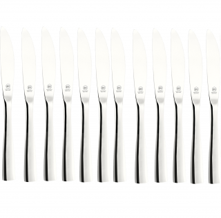 Set 12 cutite Carl Schmidt Sohn-Glinde, otel inoxidabil 18 10, argintiu