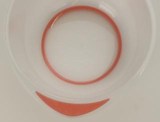 Set 3 boluri mixare Excellent Houseware, polipropilena, 1.5  2 2.5 l, transparent rosu